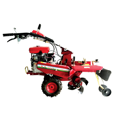 Gear Transmission Farm Cultivator Gasoline Engine Hand Push Mini Tiller For Ditching