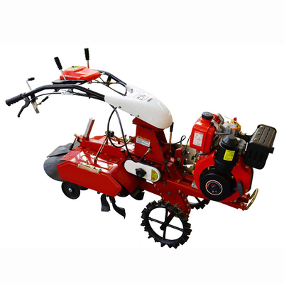 Four-Wheel Drive Farming Hand Puah Diesel Mini Tiller Cultivator for Orchard