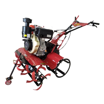 Newly-designed Gear Transmission Four-wheel Drive Mini Rotary Tiller for Home 190*96*90cm