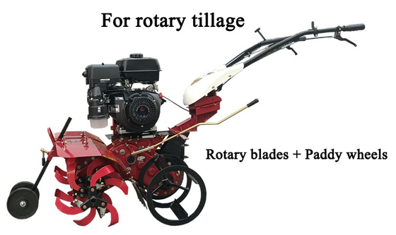 Farm Cultivator Multi-purpose Mini Tiller for Rotary Tillage/ Weeding/Ditching/Ridging
