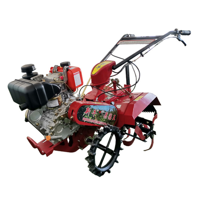 Orchard Gasoline Micro-Power Tiller for Tilling Width of Over 10cm 145*62*85cm Size