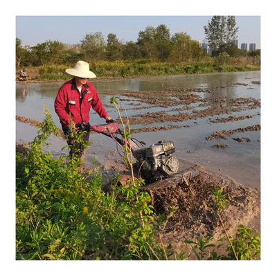 All Gear Transmission Four-wheel Drive Gasoline Power Type Weeding Ridging Cultivator