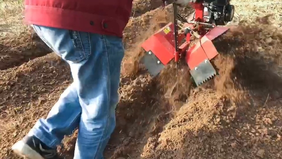 Easy Orchard Start Hand Operated Cultivator with Diesel Power Type and Gear Transmission