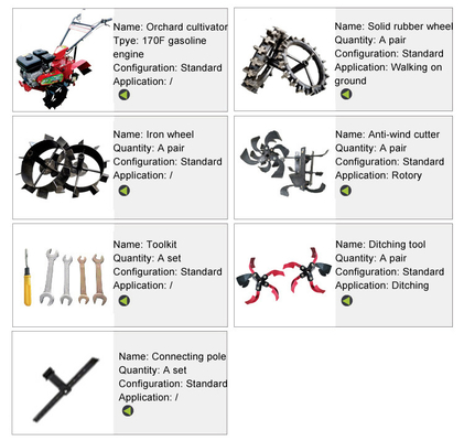 Easy-to- Gasoline Multi-purpose Ridger Machine Cultivator with Tilling Width Over 10cm
