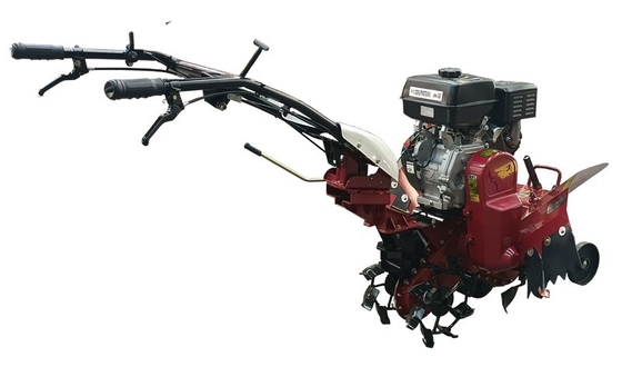 85 KG Economical 170F Gasoline Engine Multi-Purpose Four-Wheel Drive Mini Power Tiller Cultivator for Farm