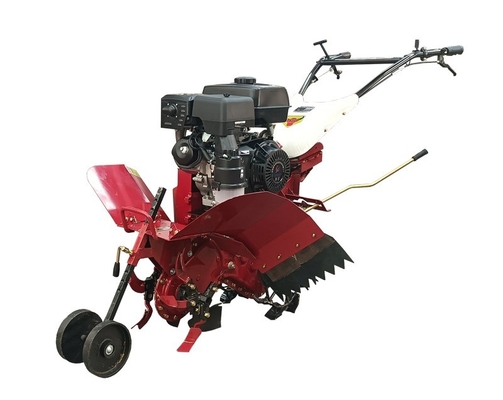 85 KG Economical 170F Gasoline Engine Multi-Purpose Four-Wheel Drive Mini Power Tiller Cultivator for Farm
