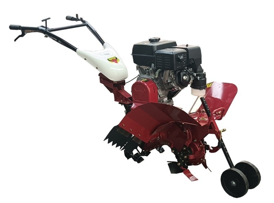 85 KG Economical 170F Gasoline Engine Multi-Purpose Four-Wheel Drive Mini Power Tiller Cultivator for Farm