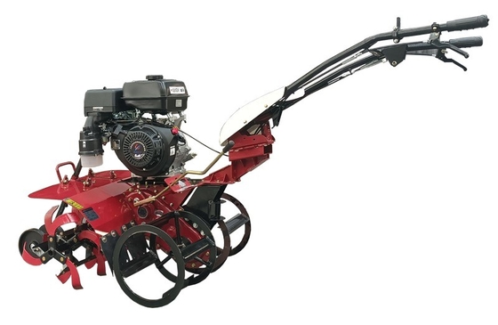 85 KG Economical 170F Gasoline Engine Multi-Purpose Four-Wheel Drive Mini Power Tiller Cultivator for Farm