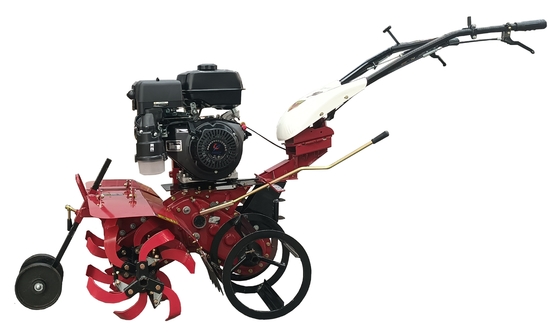 Economical 186F Diesel Engine Four-Wheel Drive Cultivator for Multifunctional Farming