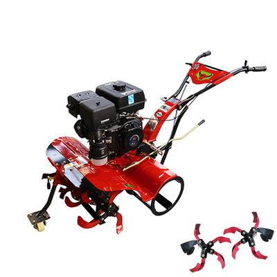 Adjustable Working Width Four-wheel Drive Compact Power Tillers for Your Farming Needs