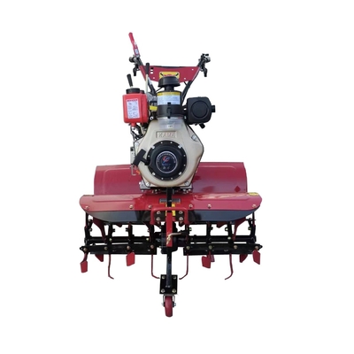 Farm Cultivator Newly-Designed 173F Diesel Engine Four-Wheel Drive Mini Power Tiller
