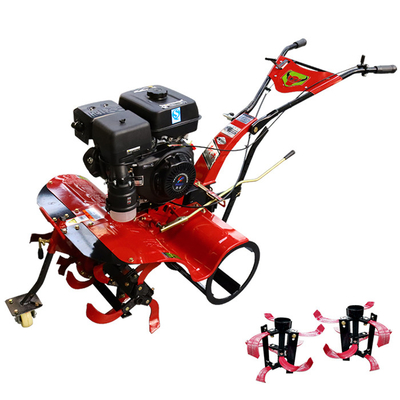 Four-Wheel Drive Paddy Field and Land Cultivation Machines with Gasoline Drive Mode