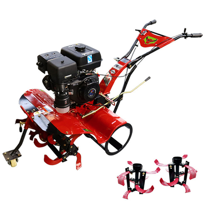Advanced Four-Wheel Drive Gasoline Engine Farm Cultivator for Agriculture Equipment