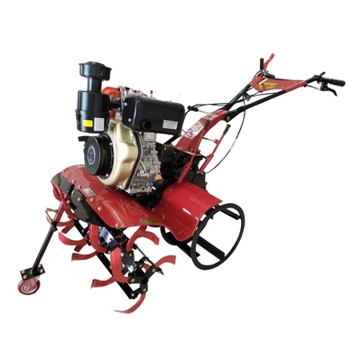 186F Four-Wheel Drive Mini Power Tiller Directly Connected with All Gear Transmission