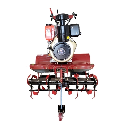 186F Four-Wheel Drive Mini Power Tiller Directly Connected with All Gear Transmission