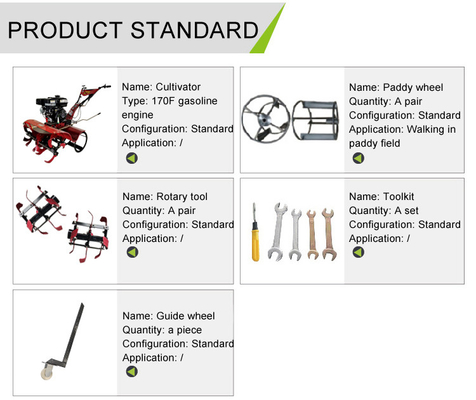 4KW Gasoline Cultivator for Paddy Fields and Dry Land Versatile Farming Solution