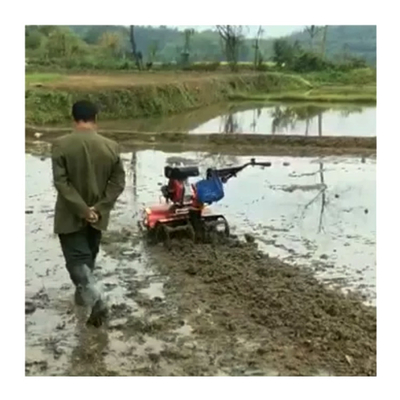 Multi-function 4KW / 5KW Gasoline Paddy Weeder Rotary Tiller with Powerful Performance
