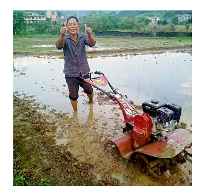 Multi-function 4KW / 5KW Gasoline Paddy Weeder Rotary Tiller with Powerful Performance