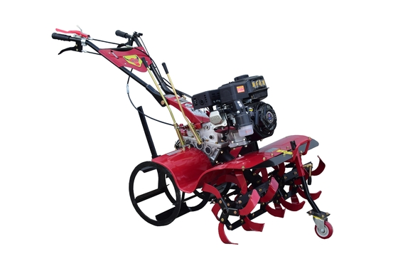 Four-Wheel Drive 4KM/H Work Speed 170F Power Tiller for Small Plots and Gardens