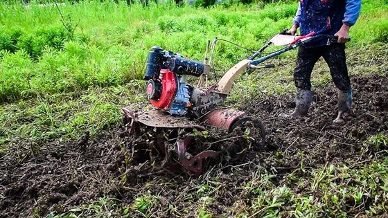 4KW High Safety Level Multi-fuction Agriculture Machine Gasoline engine 4WD 170f Mini Tiller