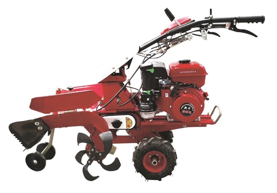 Gear Transmission 170F Gasoline Engine Four-Wheel Drive Mini Power Tiller Cultivator