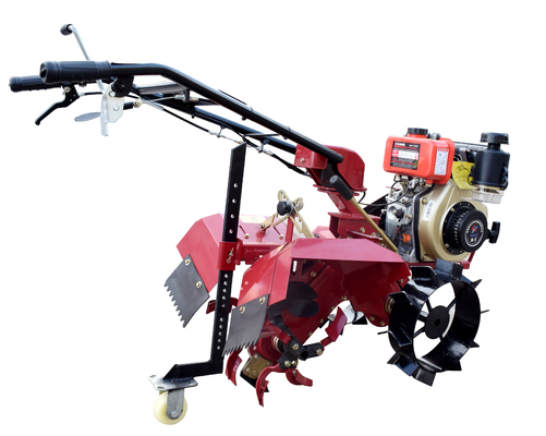 70cm Working Width Gasoline Engine Diesel Climbing Ditching Cultivators for Orchard