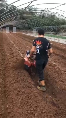 70 KG Ditching Weeding Fertilizing Intertillage Ridging Tiller with Gasoline Engine