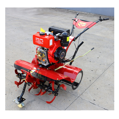Garden Mini Power Tiller with Stable 178F Diesel Engine and Convenient Maintenance