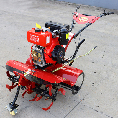 Garden Mini Power Tiller with Stable 178F Diesel Engine and Convenient Maintenance