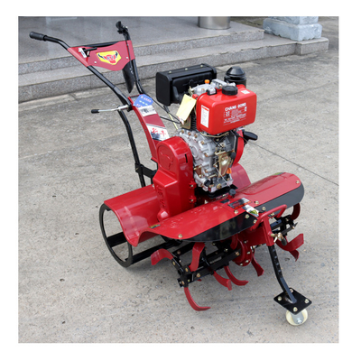 Garden Mini Power Tiller with Stable 178F Diesel Engine and Convenient Maintenance