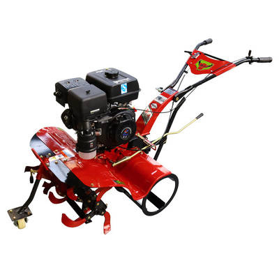 45-85cm Working Width Hand Push Mini Power Rototiller with Adjustable Tilling Width