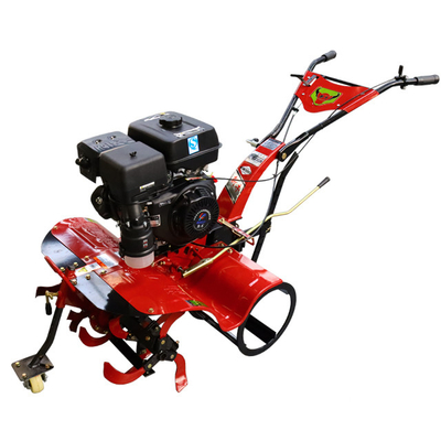 Gasoline Mini Power Tiller with Rotary Tillage Lightweight and 65 KG Load Capacity