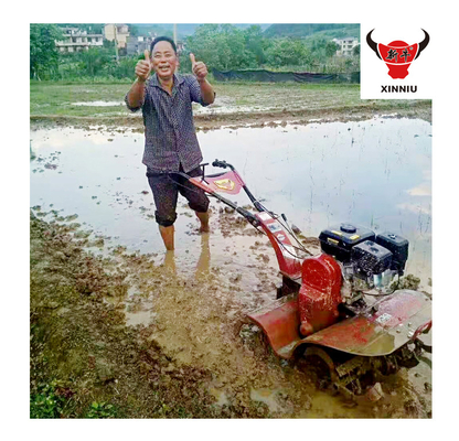 4KM/H Work Speed Farming Made Easy with 170 F Engine Power Tiller and Adjustable Width