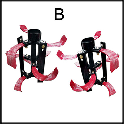 Advanced Gear-belt Transmission 170F Gasoline Engine Rotavator Cultivator Tiller