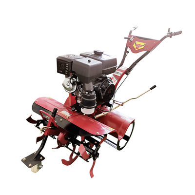 Four-Wheel Drive 170F Gasoline Engine Mini Power Tiller Cultivator for Farm and Garden