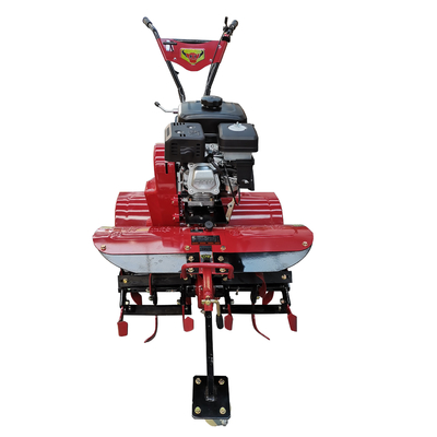 Four-Wheel Drive 170F Gasoline Engine Mini Power Tiller Cultivator for Farm and Garden