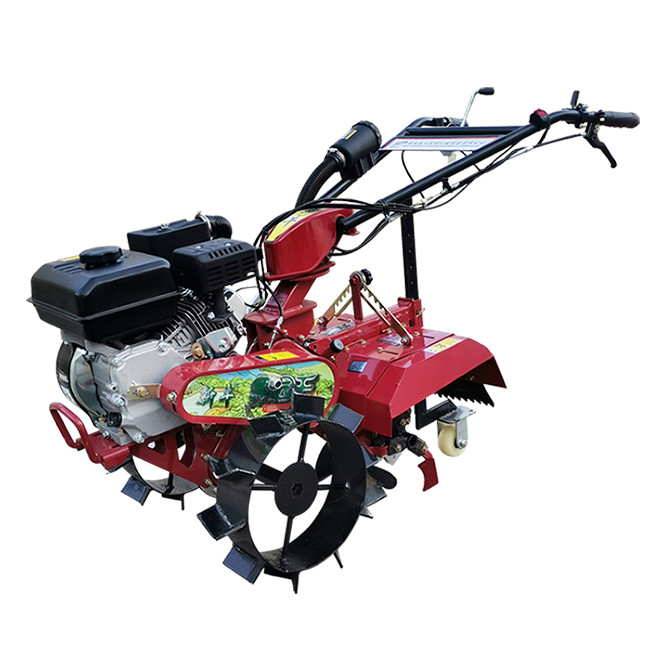 Orchard Gasoline Micro-Power Tiller for Tilling Width of Over 10cm 145*62*85cm Size