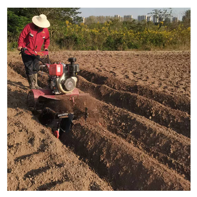 Direct Four-Wheel Drive Mini Power Tiller The Ultimate Farming Solution for B2B Buyer