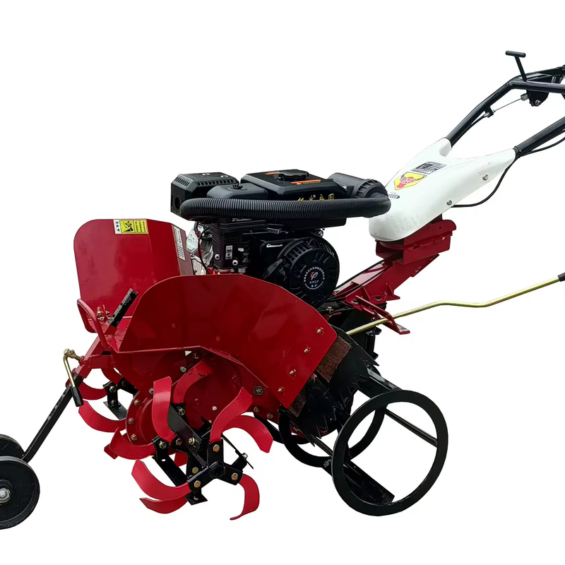 Multi-Purpose 177F Gasoline Engine Mini Power Tiller Cultivator for Farming Needs