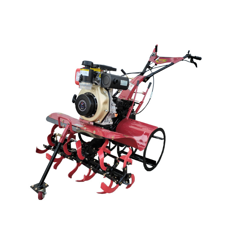 Other Four-wheel Drive All Gear Transmission 190*96*90cm Mini Power Tiller Cultivator