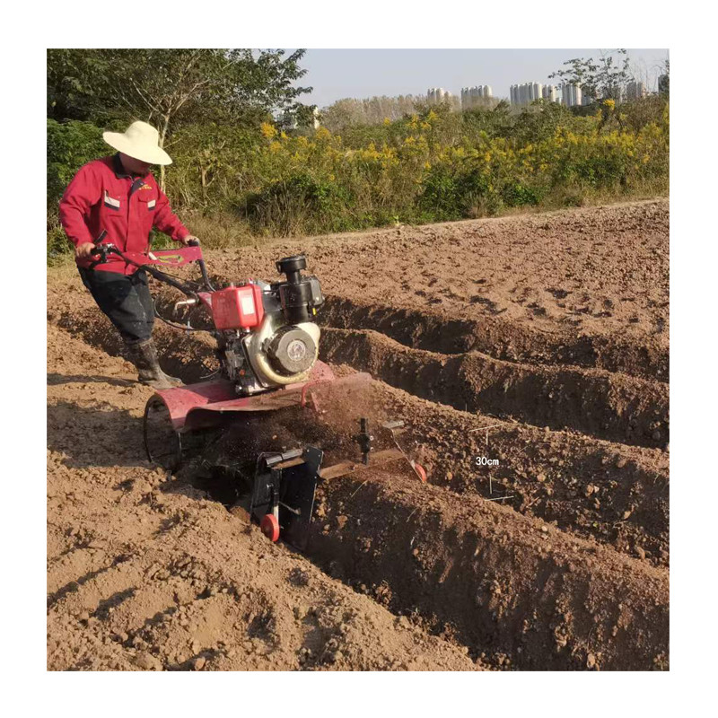 All Gear Transmission Four-wheel Drive Gasoline Power Type Weeding Ridging Cultivator
