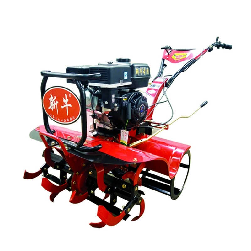 Adjustable Working Width 45-85cm Mini Tiller with Automatic Gear and Belt Transmission