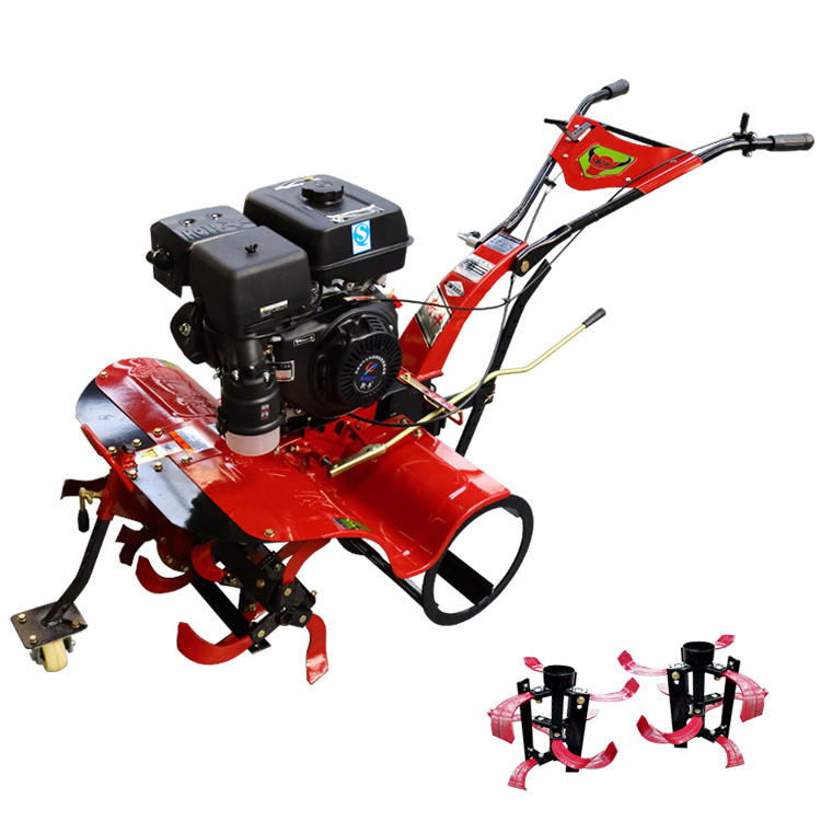 High Safety Level Short Model Manual Start Rotary Tiller for Cultivation at 4KM/H