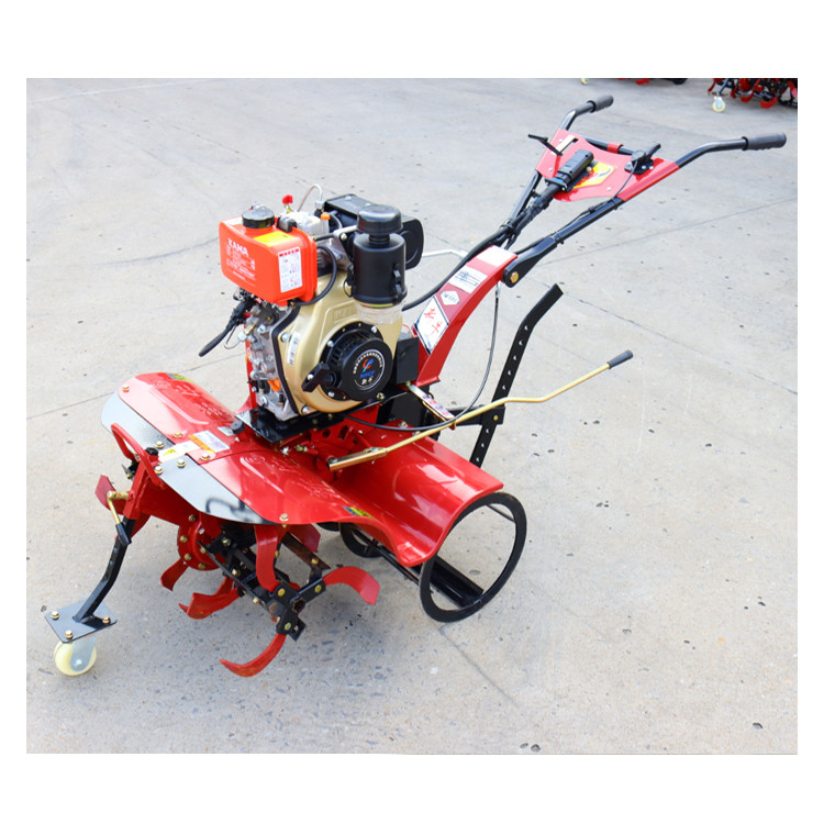 Gasoline Engine Mini Power Tiller for Agricultural Equipment at 4KM/H Work Speed