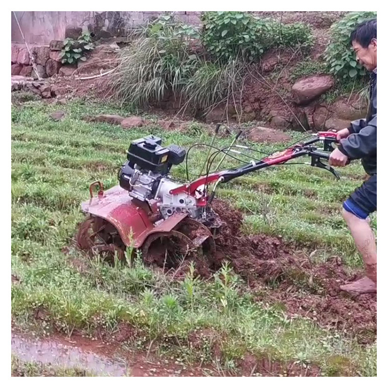 Farming Equipment Light 170F Gasoline Engine Power Tiller for Garden 1100*1050*880mm