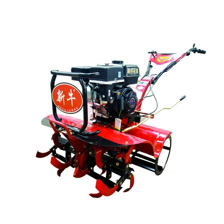 Adjustable Working Width and Tilling Width Mini Power Tiller with Four-Wheel Drive