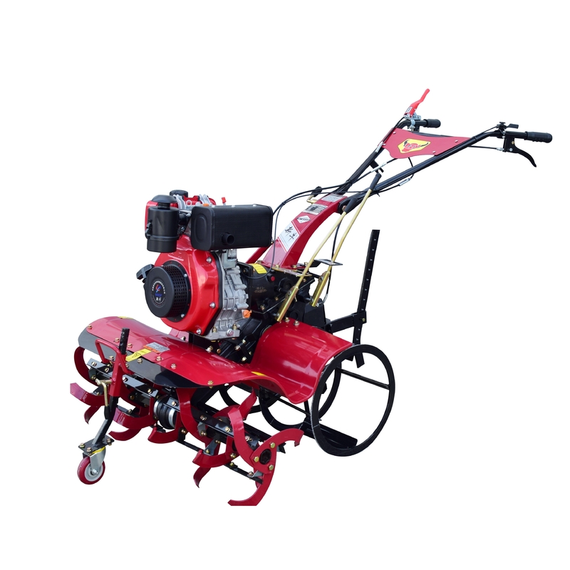 Agriculture Machinery Equipment Model 186F 192F Heavy Mini Power Tiller For Hard Land